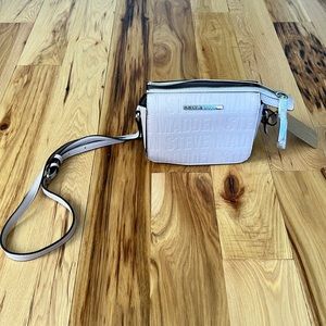 NWT Steve Madden pale PINK crossbody bag !
